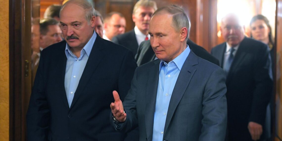 Владимир Путин и Александр Лукашенко. Фото: РИА Новости/Сергей Мамонтов