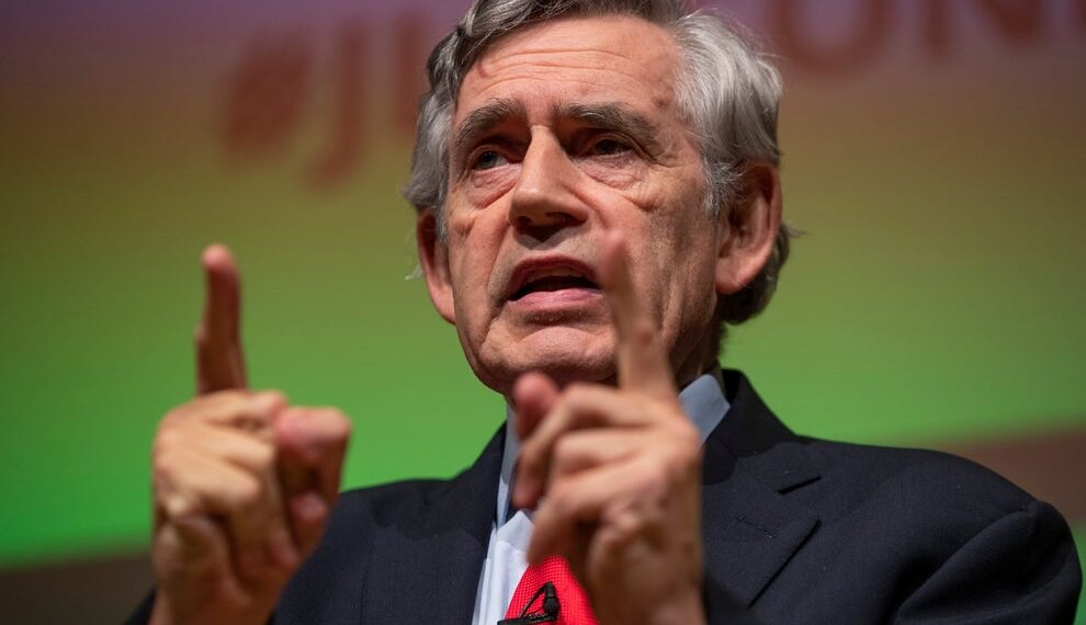 Гордон Браун. Фото: Getty Images