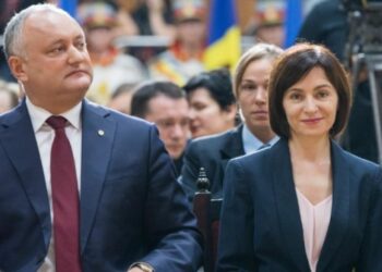 Игорь Додон и Майя Санду. Фото: ukrinform.ru