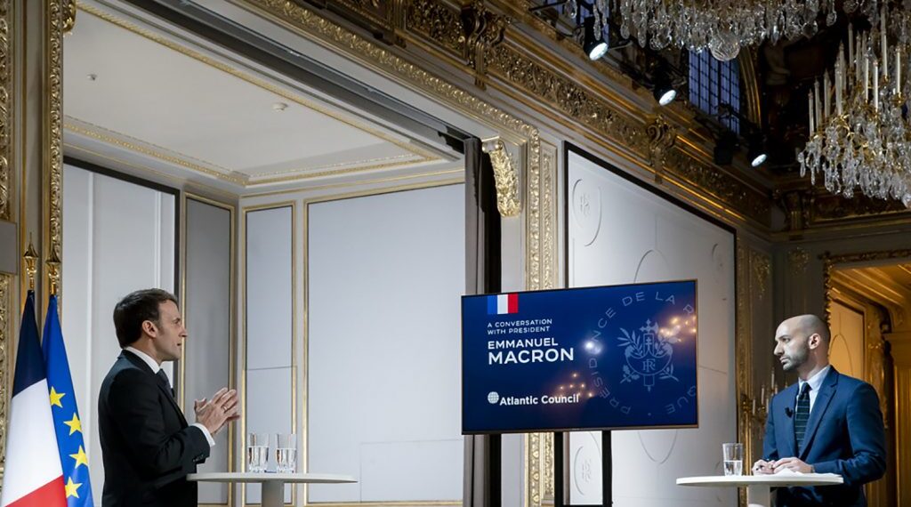 Эммануэль Макрон. Фото: пресс-служба президента Франции