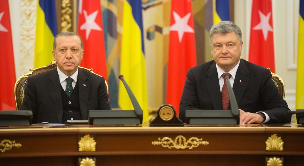 Реджеп Эрдоган и Петр Порошенко. Иллюстрация: president.gov.ua