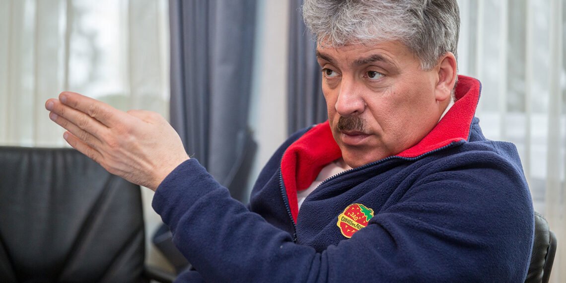 Павел Грудинин. Иллюстрация: Ведомости