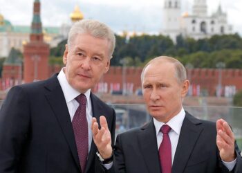 Владимир Путин и Сергей Собянин. Фото: Михаил Метцель/ТАСС