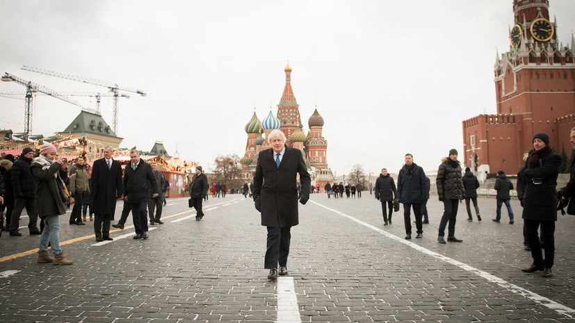 Борис Джонсон. Иллюстрация: RT