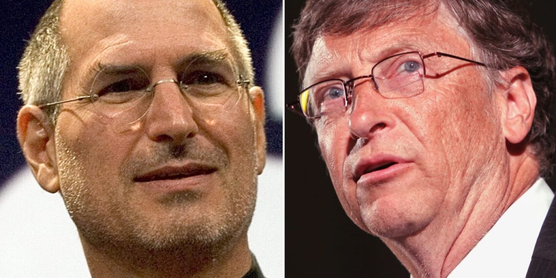 Стив Джобс и Билл Гейтс. Фото: Getty