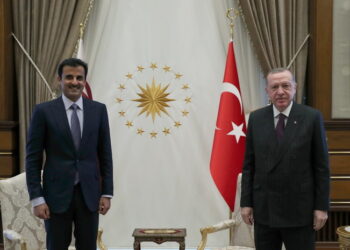 Реджеп Эрдоган и Тамим бин Хамад аль-Тани. Анкаре, 26 ноября 2020 г. Фото: Reuters