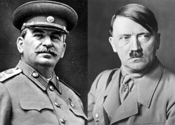Иосиф Сталин и Адольф Гитлер