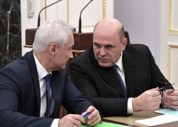 Андрей Белоусов и Михаил Мишустин