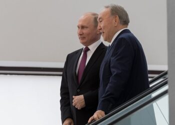 Владимир Путин и Нурсултан Назарбаев. Фото: Sputnik / Сергей Гунеев