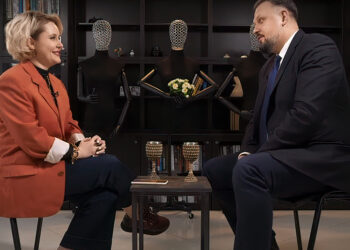 Юлия Серебрянская и Алексей Тихомиров. Фото: «Русская инициатива»