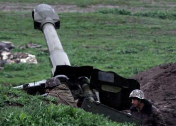 Апрельская война 2016 года. Фото: EPA