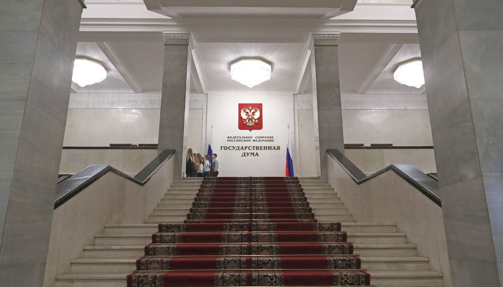 В здании Госдумы. Фото: Антон Новодережкин/ТАСС