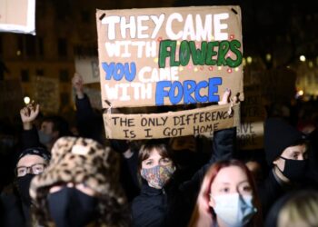 Протесты в Великобритании