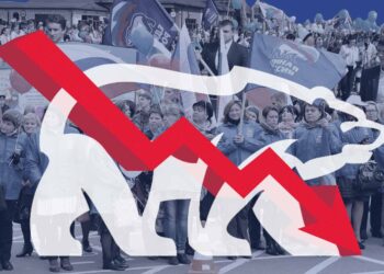 Падение рейтинга «Единой России». Иллюстрация: Global Look Press