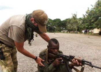 Российские инструкторы в ЦАР. Фото: anna-news.info