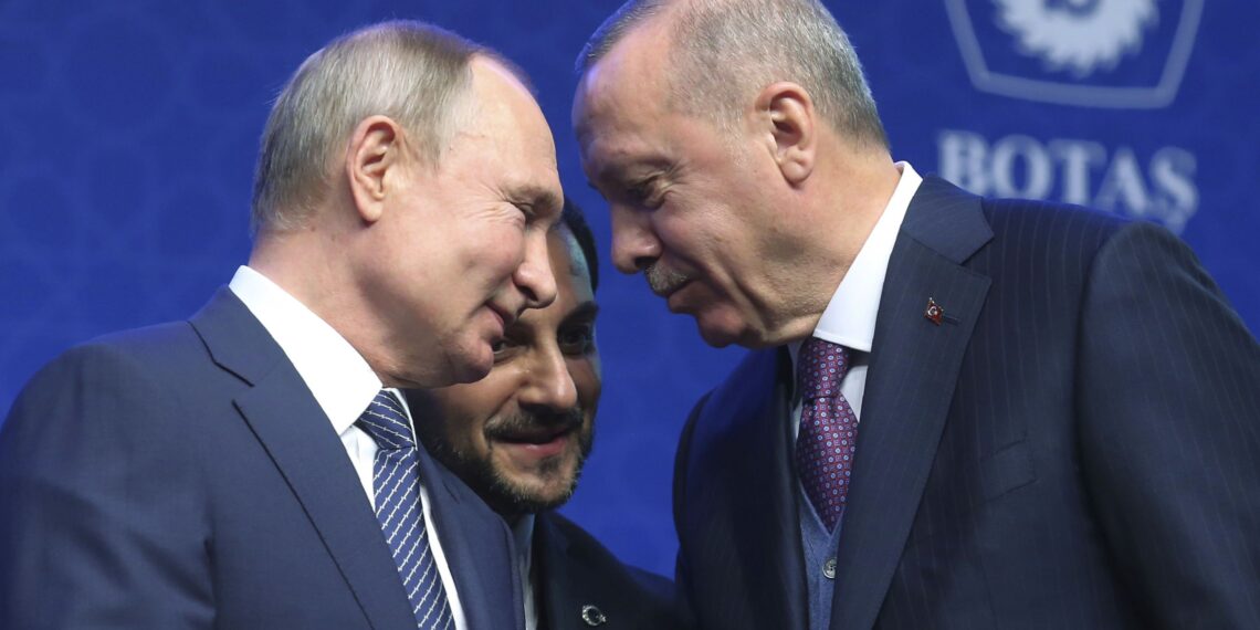 Владимир Путин и Реджеп Эрдоган. Фото: aa.com.tr