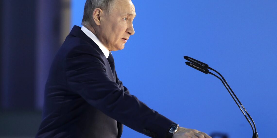 Владимир Путин. Послание президента Федеральному Собранию. 21 апреля 2021 год. Фото: kremlin.ru