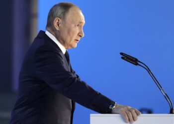 Владимир Путин. Послание президента Федеральному Собранию. 21 апреля 2021 год. Фото: kremlin.ru