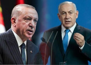 Реджеп Эрдоган и Биньямин Нетаньяху