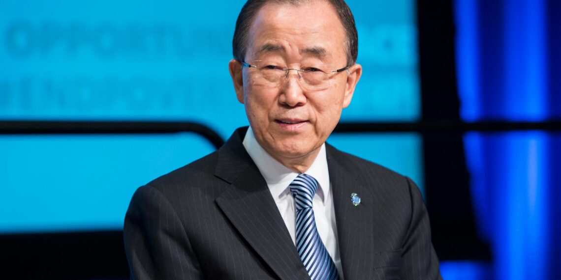 Пан Ги Мун. Фото: Grant Ellis / World Bank