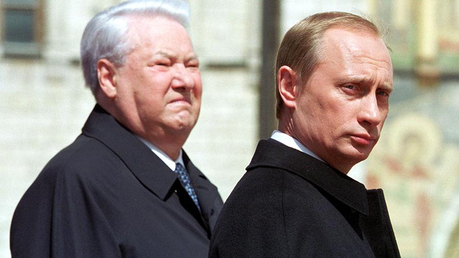 Борис Ельцин и Владимир Путин. Фото: Сергей Величкин, Владимир Родионов/ТАСС