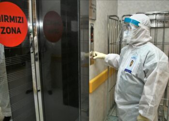 Госпиталь в Баку. Фото: Anadolu Agency