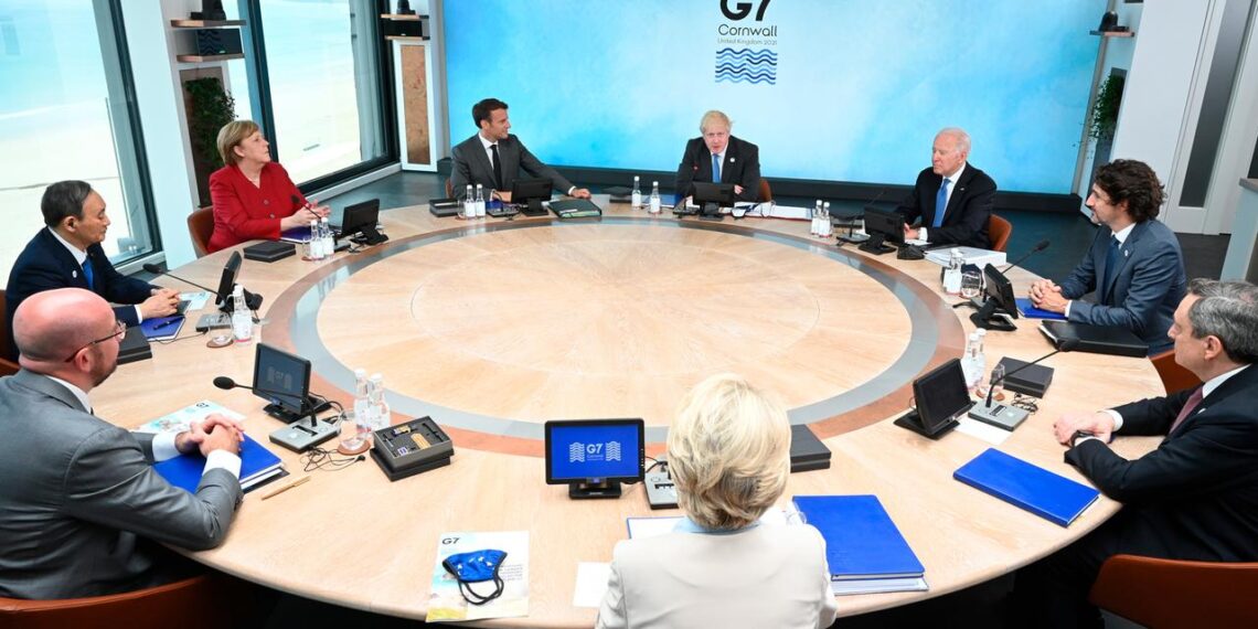 Саммит G7 в Карбис-Бэй. Фото: zdf.de