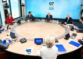 Саммит G7 в Карбис-Бэй. Фото: zdf.de