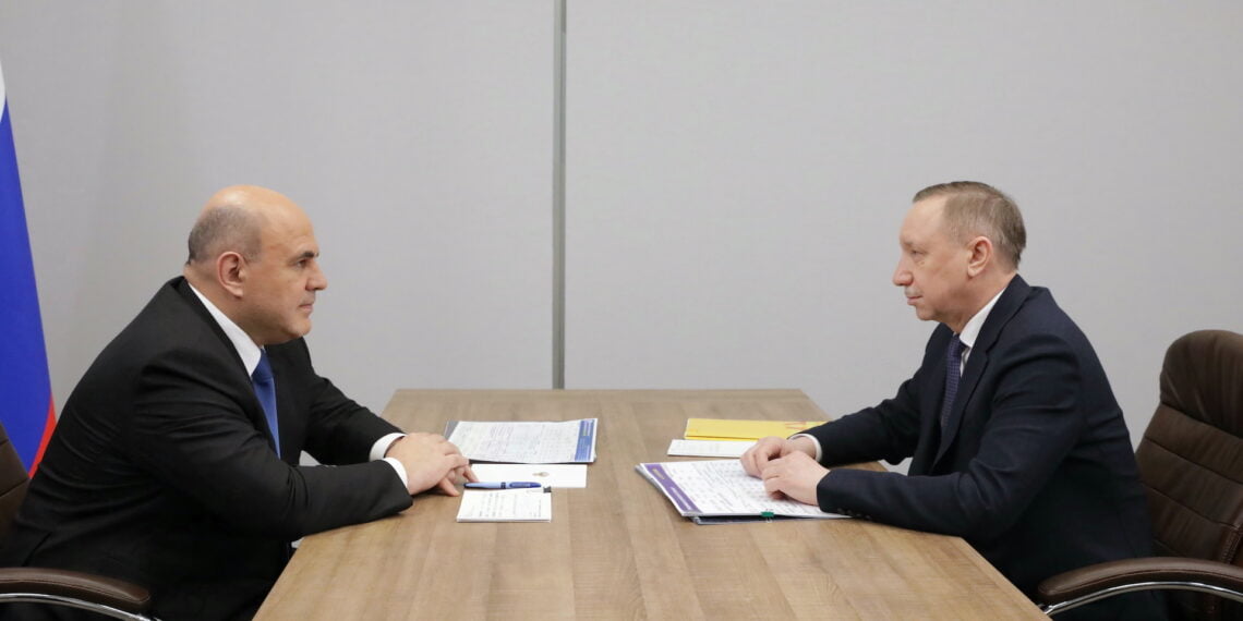 Михаил Мишустин и Александр Беглов