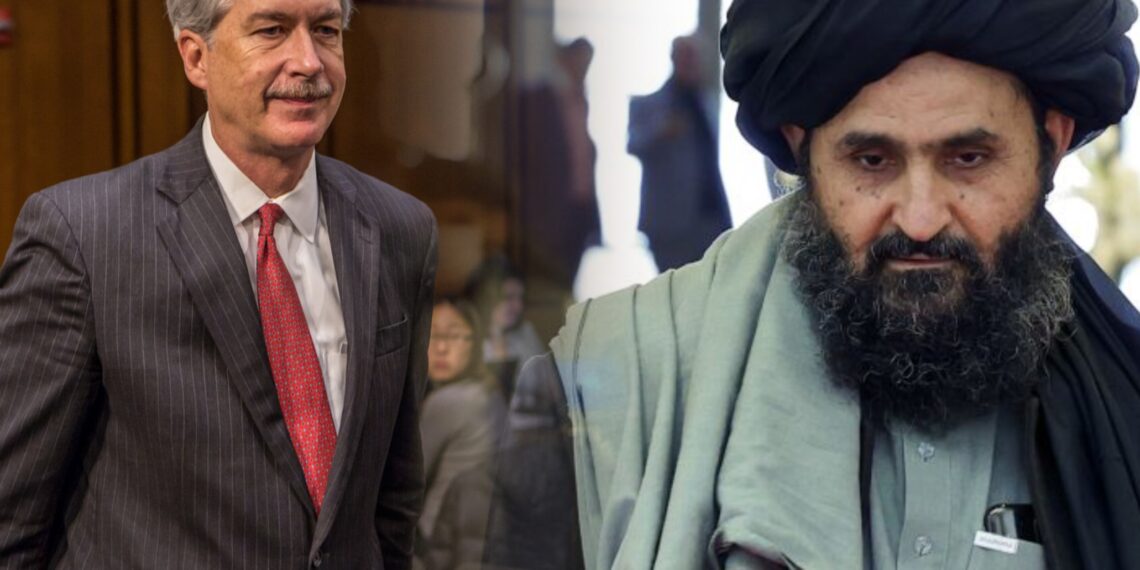 Уильям Бернс и Абдул Гани Барадар