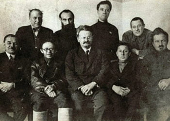 Лидеры «Левой оппозиции» в 1927 году