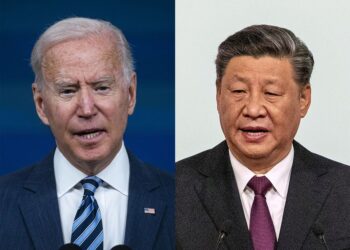 Джозеф Байден и Си Цзиньпин