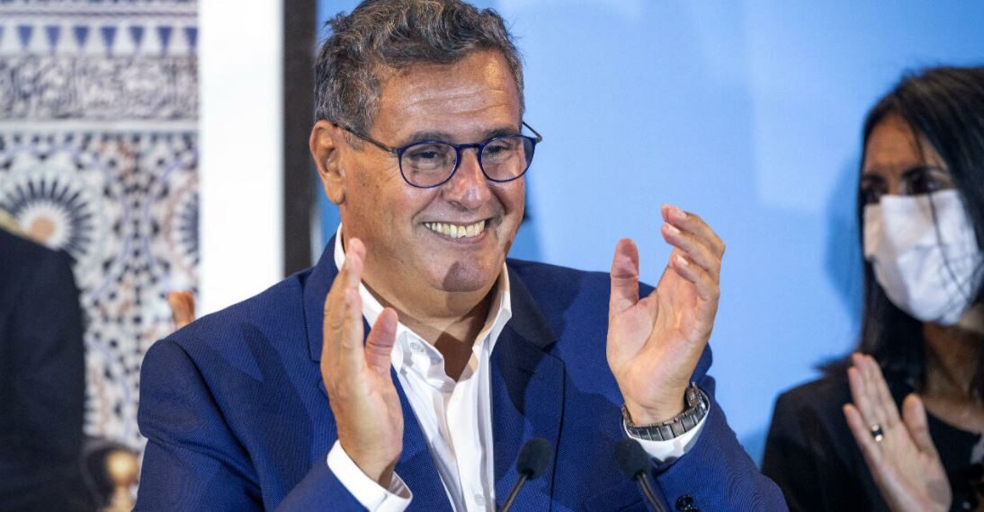 Лидер либеральной партии «Национальное объединение независимых», миллиардер Азиз Аханнуш. Фото: AFP