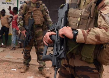 ВС Франции в ЦАР. Фото: AFP