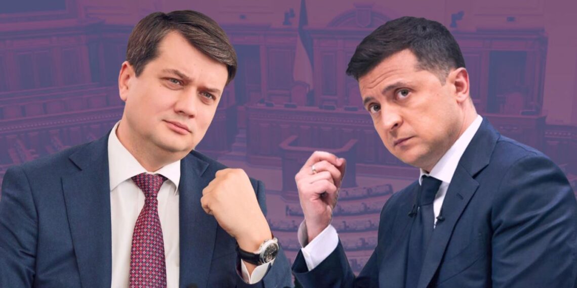 Дмитрий Разумков и Владимир Зеленский. Фото: liga.net