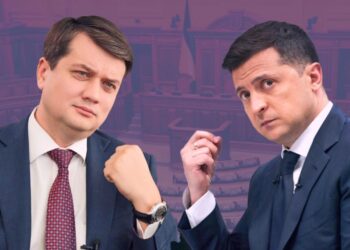 Дмитрий Разумков и Владимир Зеленский. Фото: liga.net