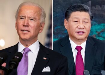 Джозеф Байден и Си Цзиньпин