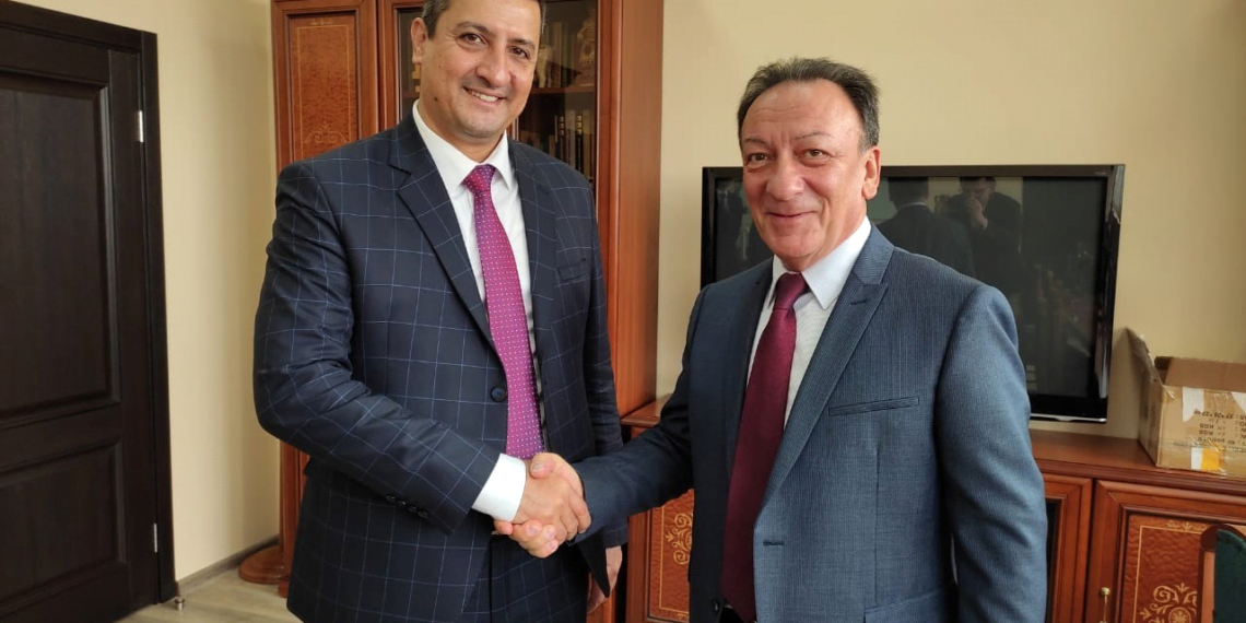 Аркадий Злочевский и Алиреза Джафари