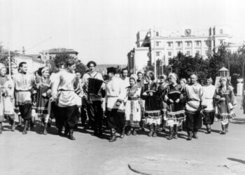 Жизнь в СССР. Фрагмент из фотоархива.