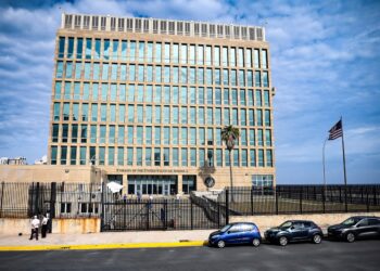 Посольство США в Гаване. Фото: AFР