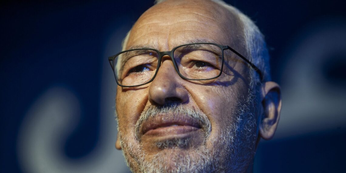 Лидер исламистской партии «Ан-Нахда» Рашид аль-Ганнуши. Фото: AP