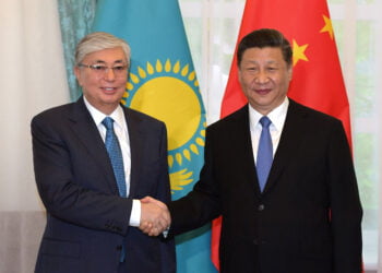 Си Цзиньпин и Касым-Жомарт Токаев. Фото: akorda.kz