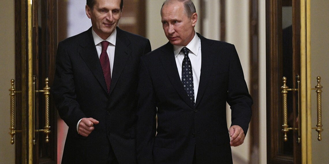 Сергей Нарышкин и Владимир Путин. Фото: РИА Новости