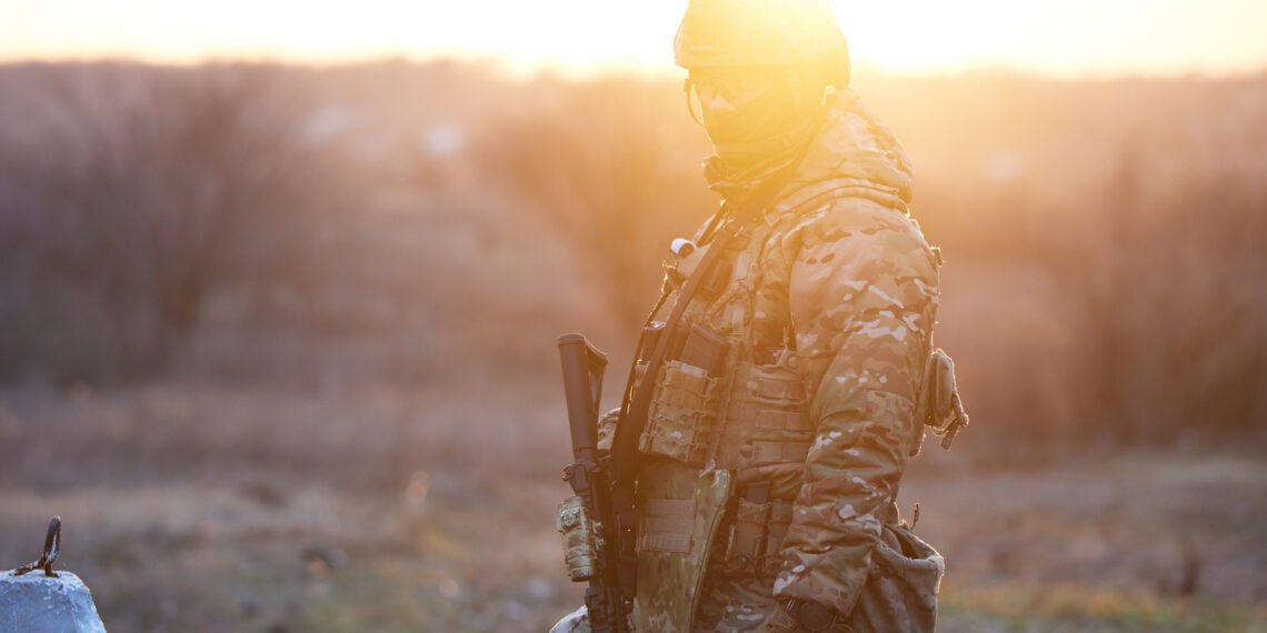 Солдат ВСУ. Фото: president.gov.ua