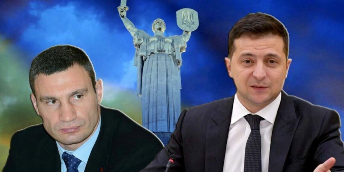 Виталий Кличко и Владимир Зеленский