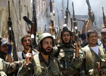 Бойцы сирийской армии