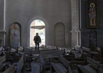 Храм святого Христа Всеспасителя в Шуши