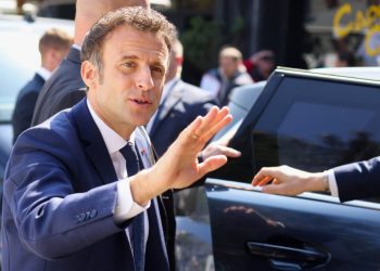 Президент Франции Эммануэль Макрон