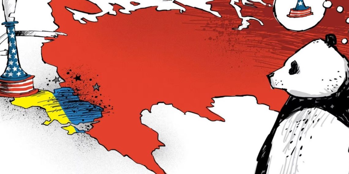 Взгляд на украинский конфликт из Пекина. Иллюстрация: Stephen Case