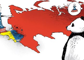 Взгляд на украинский конфликт из Пекина. Иллюстрация: Stephen Case